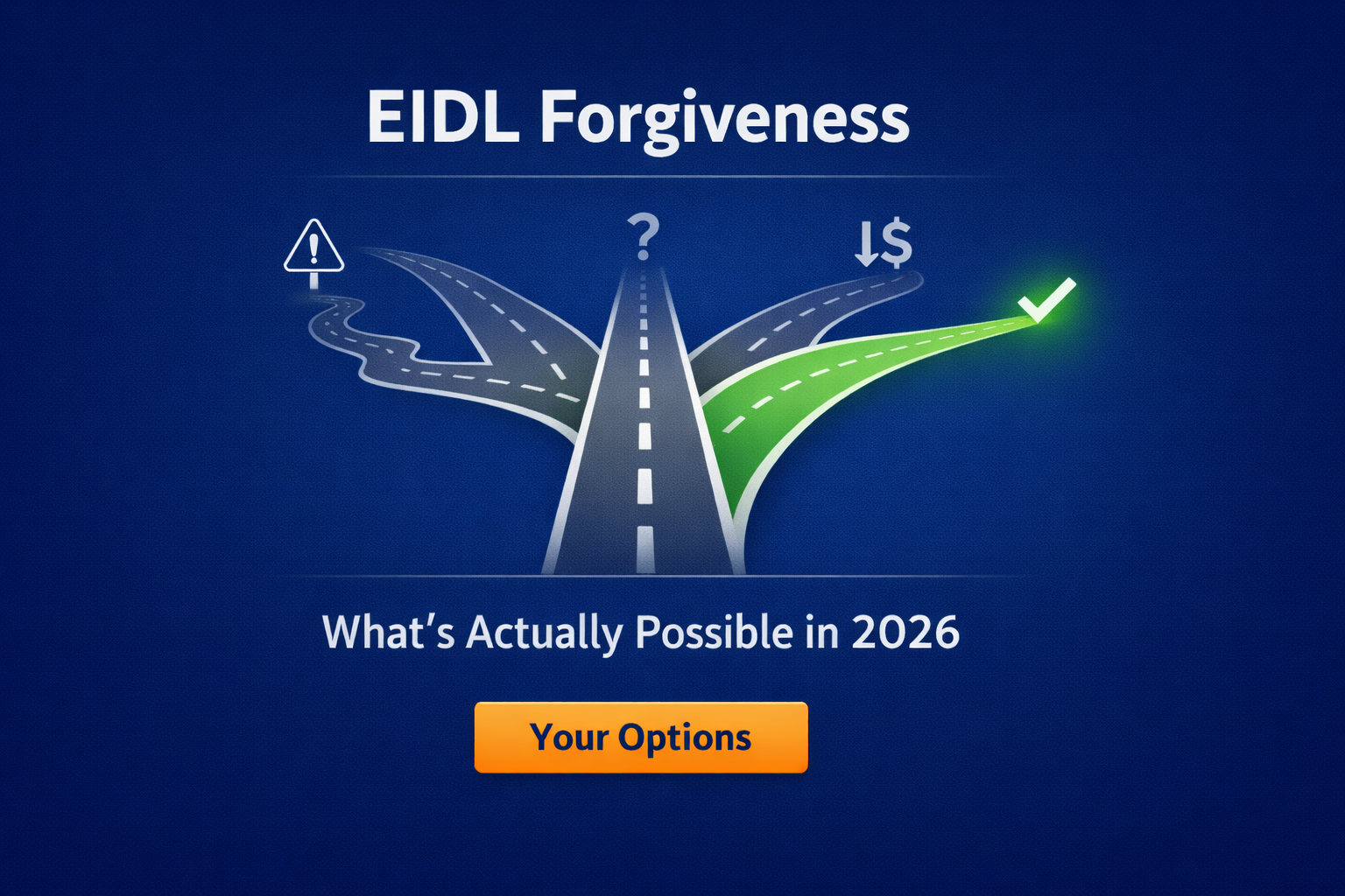 EIDL Forgiveness Options Decision Tree