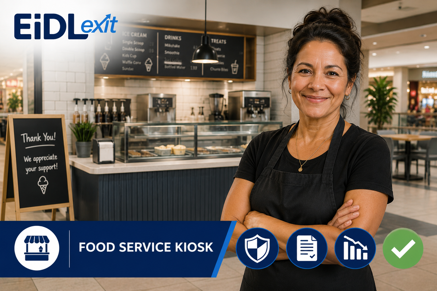 food service kiosk eidl resolution